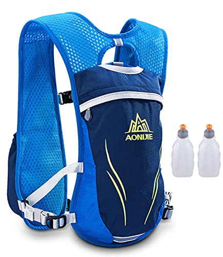 Gilet d'hydratation léger de 5,5 L conçu pour le trail et le marathon