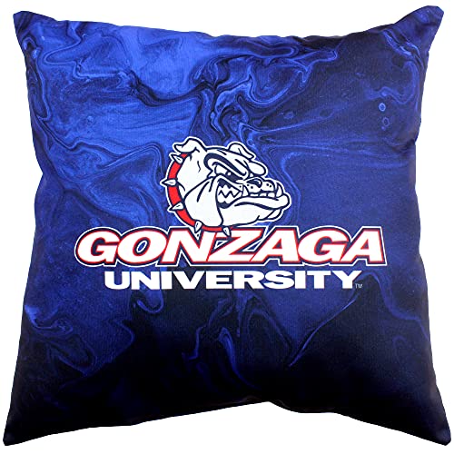 Image of Gonzaga Bulldogs 2 Sided Color Swept Decorative Pillow, 16 inch, Made in The USA