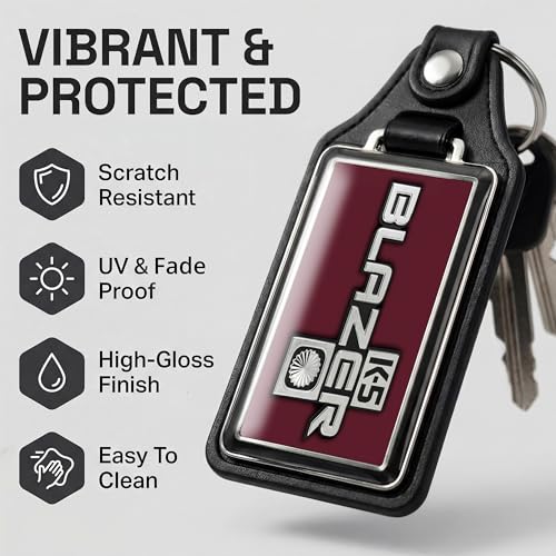Image of Brotherhood Car Key Chain for K5 Blazer - Classic Models Keychain for Men and Women Gift Key Ring