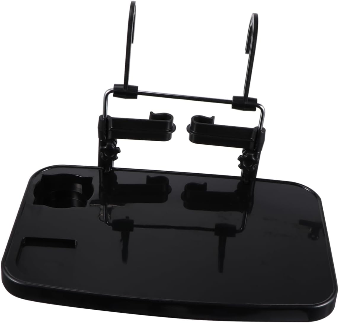 Portable Car Laptop Desk Steering Wheel Tray Folding Table Car Seat Holder Multi-use Drink Rack