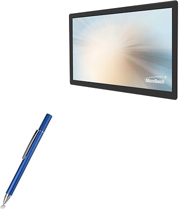 BoxWave Stylus Pen Compatible with Microtouch OF-240P-A1 23.8 in - FineTouch Capacitive Stylus, Super Precise Stylus Pen - Lunar Blue