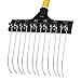 TRG Inc. Shrub Rake, 9-inches Wide, 55-inch Fiberglass Handle