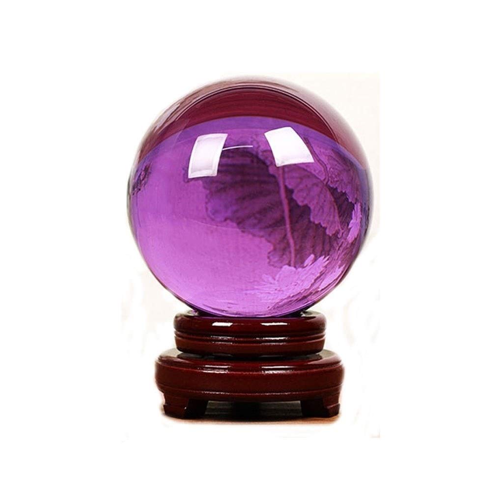 Boule de cristal contre les énergies stagnantes avec base Feng Shui