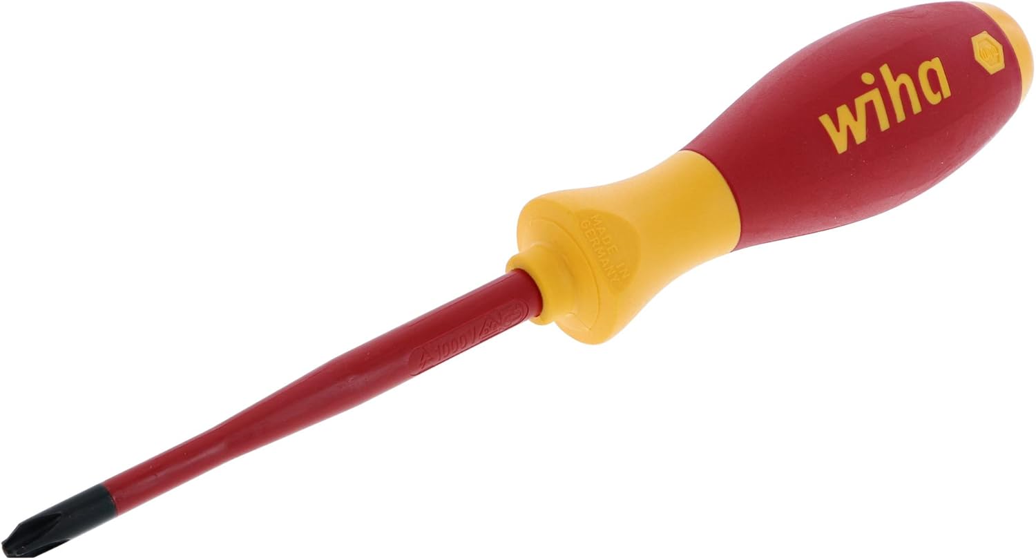 Wiha 30747 Insulated SlimLine Xeno Driver #2, 6.0mm Blade Diameter