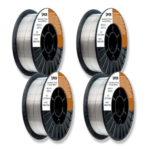 Image of PGN E71T-11 .035 inch (4 Pack) Gasless Flux Core Welding Wire - 10lb Spool
