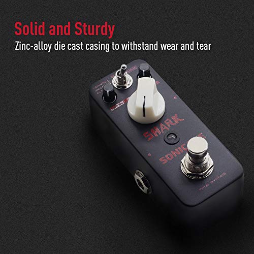 Sonicake Distortion Guitar Pedal 3 Modes Normal, Modern, Classic High Gain Distortion Guitar Effects Pedal True Bypass #TOP4