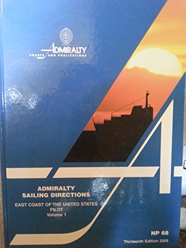 East Coast of the United States Pilot: Vol 1 (A... 0707742188 Book Cover