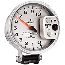 AUTO METER 233907 Autogage Memory Tachometer,5.000 in.