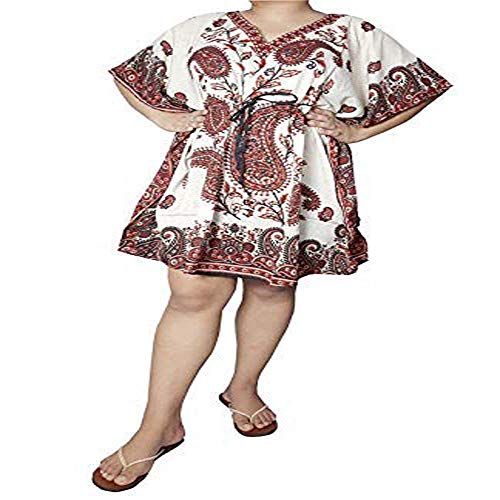 Vestido de playa de cachemira de viscosa suave y fluido hasta la rodilla