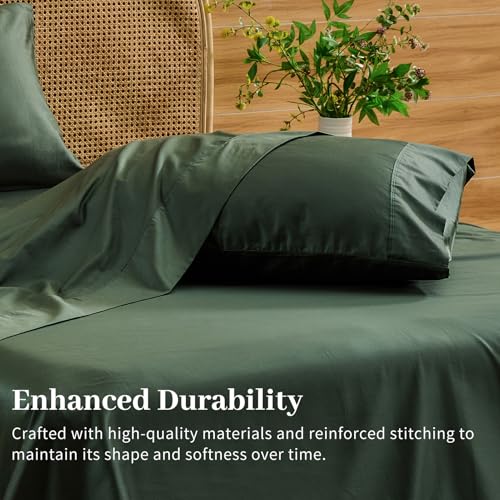 Image of Bedlifes 1000TC Egyptian Cotton Cal King Sheets, 18-24 inch Extra Deep Pocket