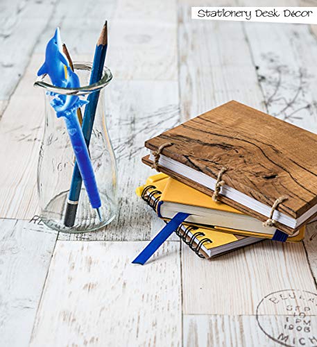 Planet Pens Dolphin & Calf Novelty Pen - Cute & Unique Kids & Adults Office Supplies Ballpoint Pen, Colorful Sea Life Writing Pen Instrument For School & Office #TOP5