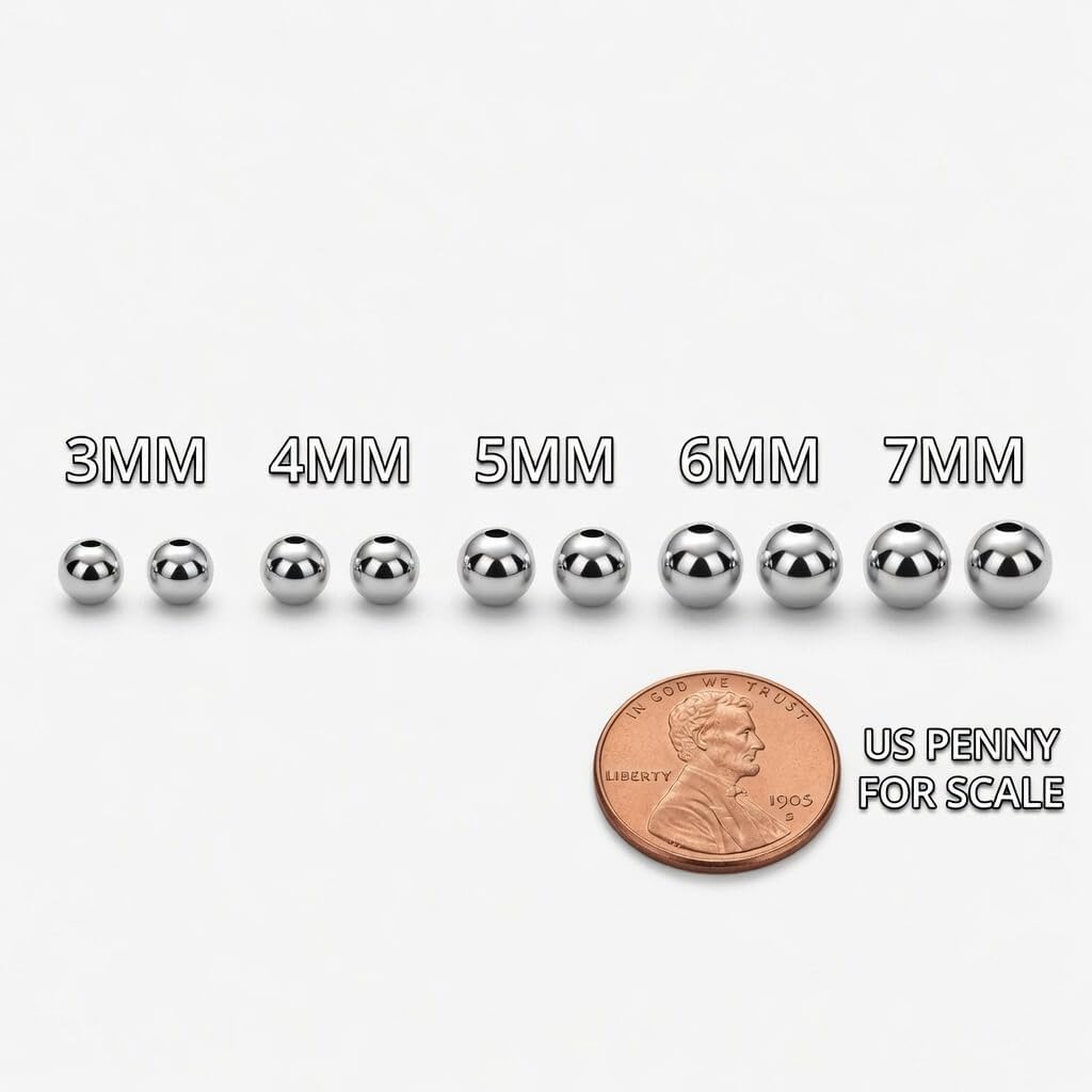 Sterling Silver Ball Stud Earrings