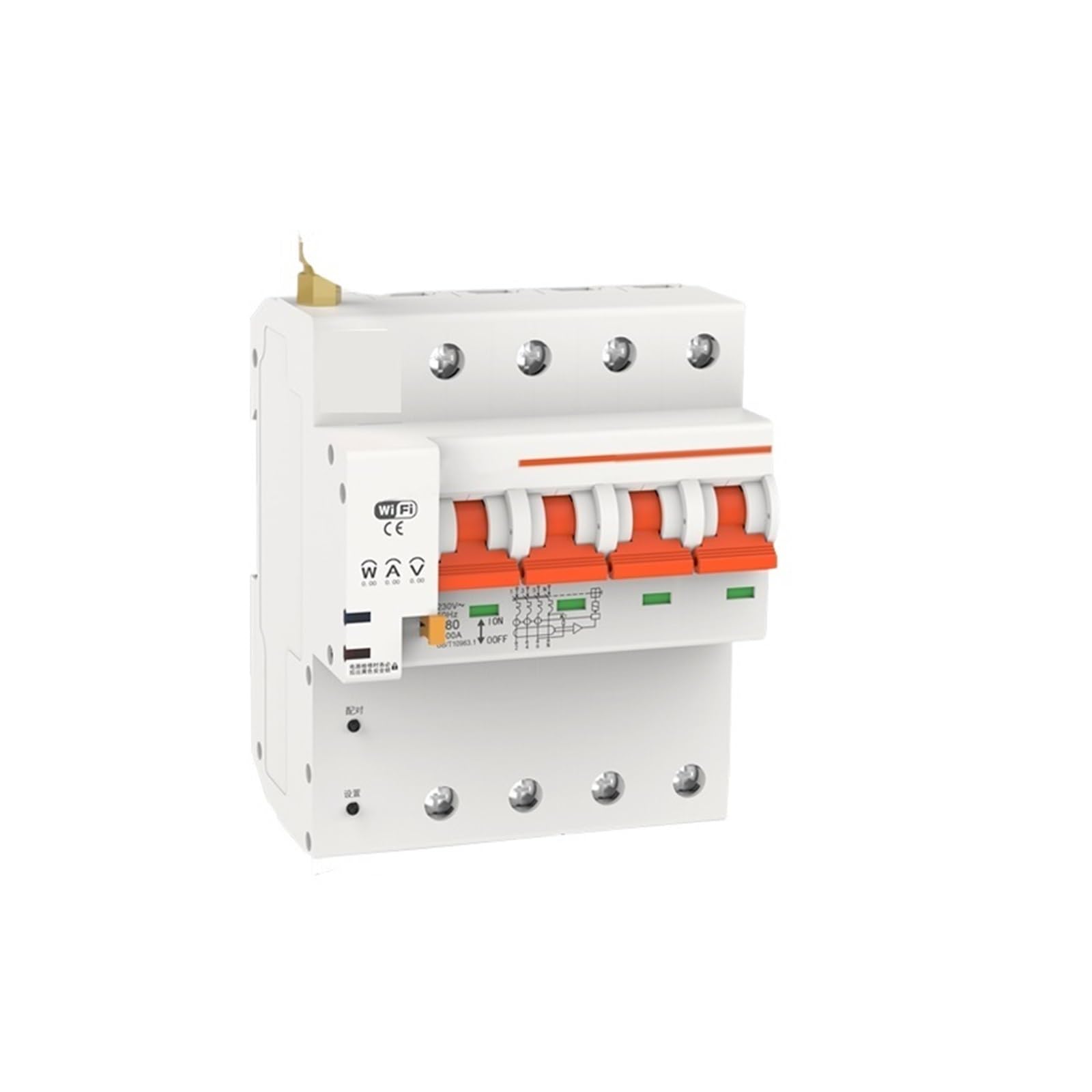 Évitez les surcharges électriques avec le moniteur de tension WIFI Tuya 80A