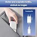 4er Pack USB ladegerät für iPhone 16 15 14 Plus Pro Max 13 12 11 SE Samsung Android Adapter, iPhone ladegerät Ladestecker Power USB stecker Netzteil(Ohne Ladekabel)
