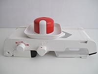 Vista 3 de TUPPERWARE Chef Mando-Chef D202 - Rallador multirebanador Mandolino Küchenenstar Blanco/Rojo