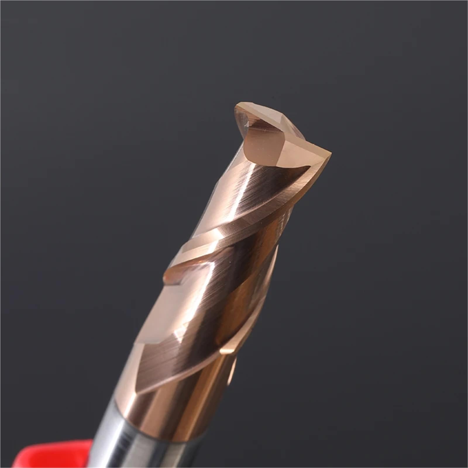 1 pieza de fresas de carburo de 1, 2, 4, 5, 6, 8, 10, 12 mm, 2 ranuras, cortador de fresado, herramienta de acero de tungsteno con revestimiento de aleación, fresa de extremo de mecanizado CNC(12X12DX
