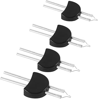 Uonlytech 4Pcs Thread Burner Pen Tips Replacement Heads for Wax Melting Pen for Jewelry Making DIY Crafting and Precision Line Work Compatible with Thread Burners