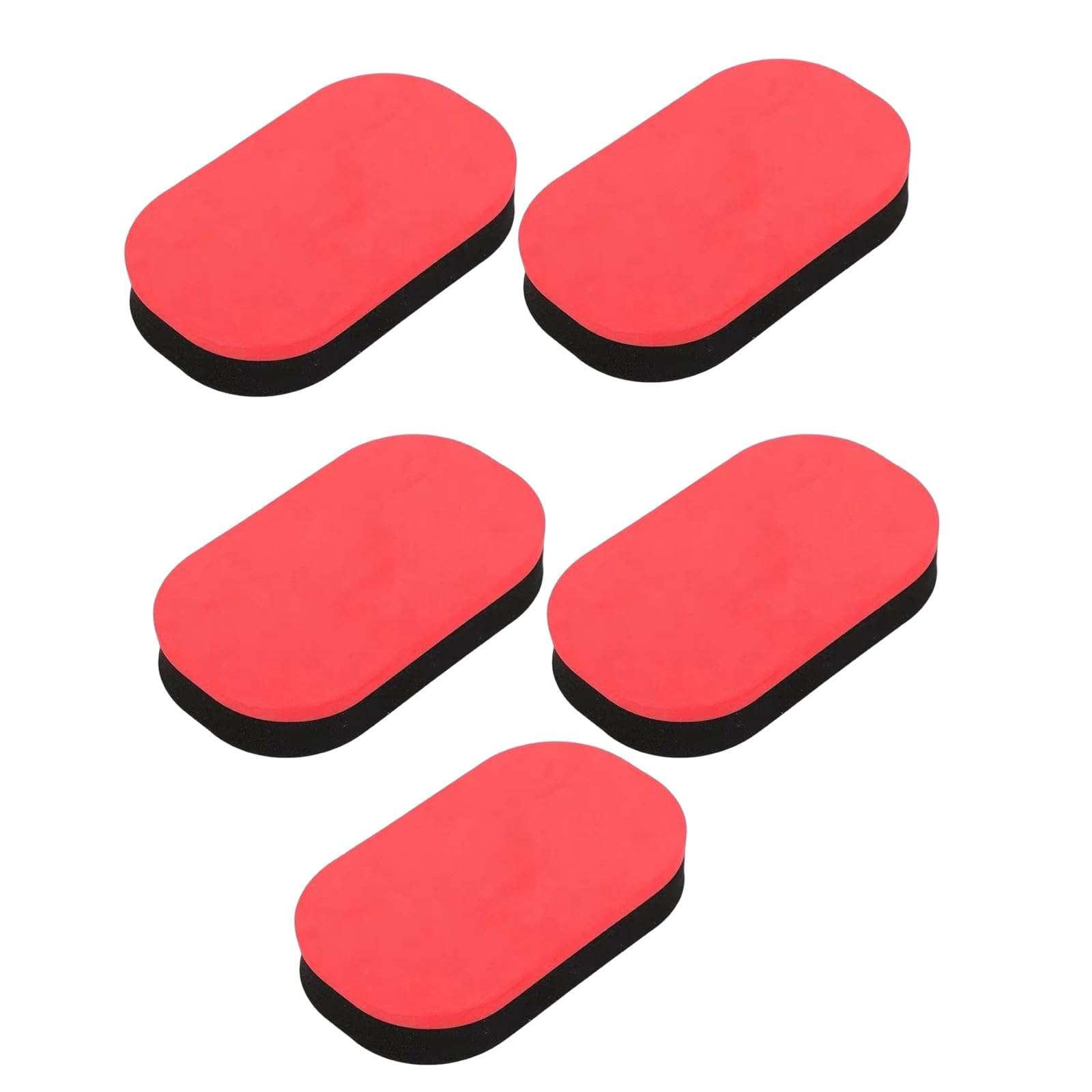 Whoasyst 5lots Tennis Rackets Care Cleaning Sponge High Performances Tennis Cleaner Sponges For Rubber Plate Reusable Rackets Sponge