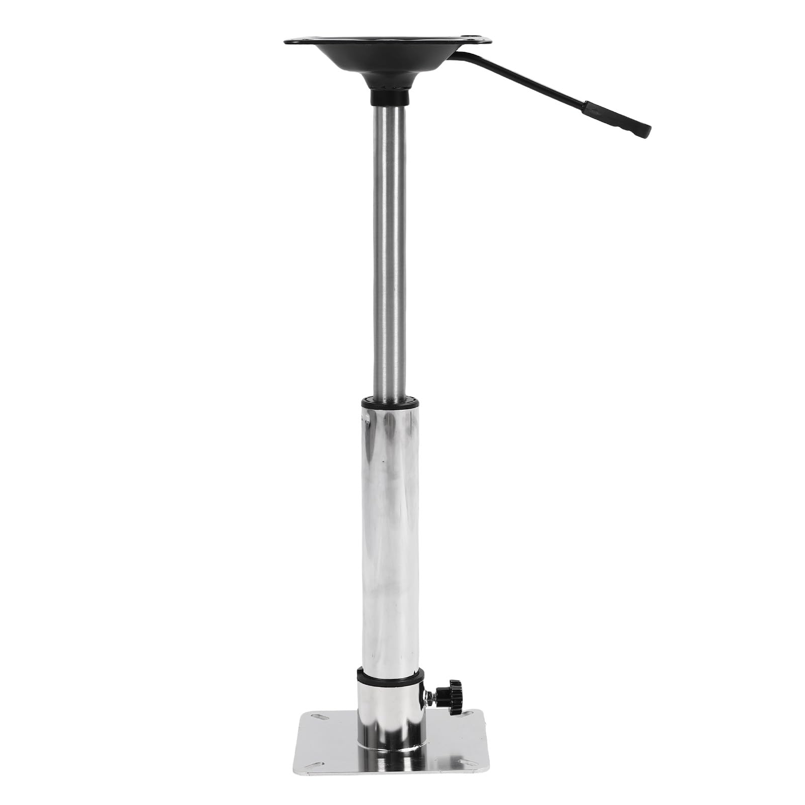 Kit di montaggio su base per sedile barca in acciaio inox, design filettato girevole a 360°, supporto rimovibile con dadi di fissaggio per yacht,