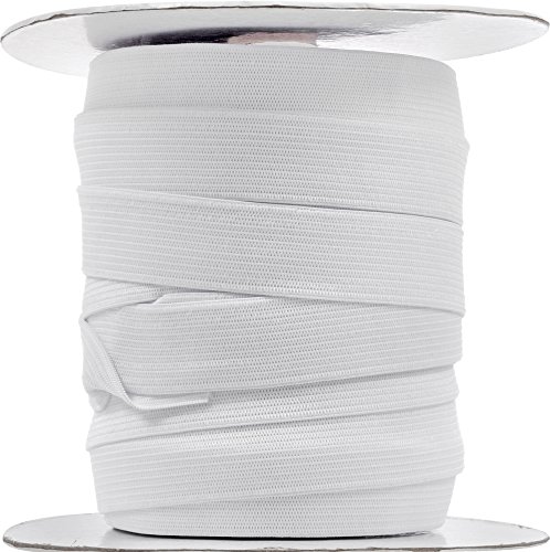 Stretchrite Knit Polyester Elastic Spool, 3/4-Inch By 30-Yards, White #TOP1