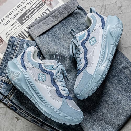 Couple Sneakers Comfort Cushioned Platform Shoes Breathable Mesh Lightweight Athletic Walking Running Shoe4