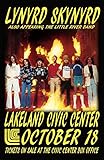 GENERIC LYNYRD SKYNYRD CONCERT POSTER 11' X 17' MATTE FINISH UNFRAMED WALL ART FOR LIVING ROOM
