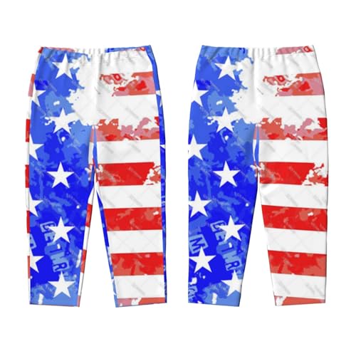 Whale Kids Full Print Bottoms ，Soft Cotton-Like Fabric, Elastic Waist For Casual Play And Daily Wear3