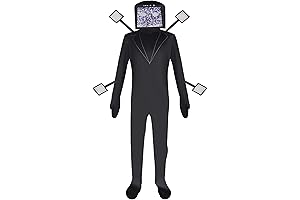 Child's TV Head Cosplay Suit