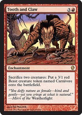 Magic The Gathering - Tooth and Claw (127/356) - Commander 2013