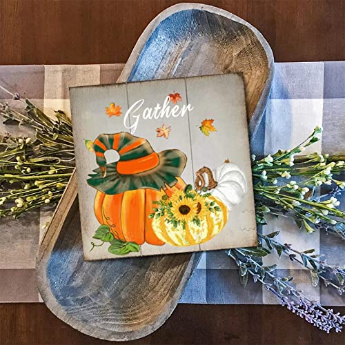 Panneau en bois citrouille pour décoration de mariage d'automne et ambiance chaleureuse de ferme
