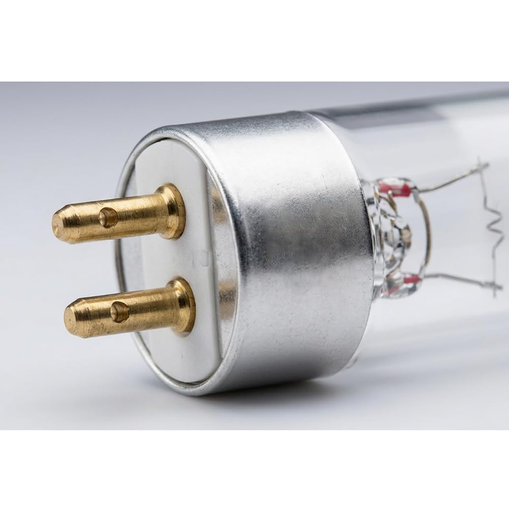 Genérico Tubo Germicida UVC de 15W (T8, G13) – Lámpara de Reemplazo UV-C de Alta Potencia, Desinfección de Superficies – Bombilla UV de Larga Vida de 452mm