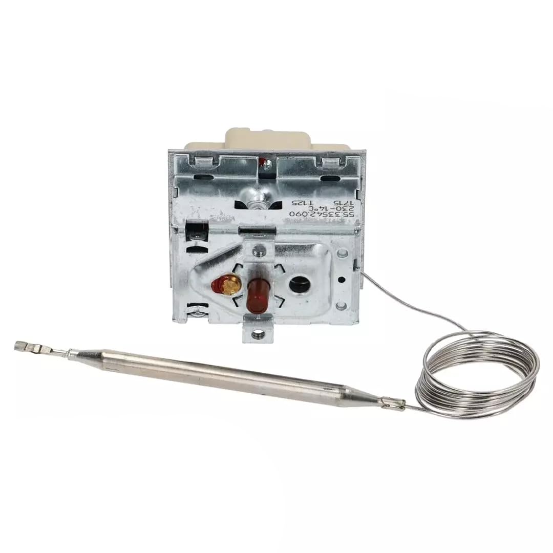 Aspares Termostato de seguridad para freidora de grasa de alta temperatura, apto para fase Ego de 230 °C y 55.33543.020