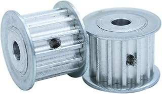 HTD 5M Type Timing Pulleys 10T 12T 14T 5/6/6.35/7/8/10mm Inner Bore 5mm Pitch 16/21mm Belt Width Synchronous Timing Belt Pulley (Size : 5M-10T Bore 7mm, Color : 21mm)