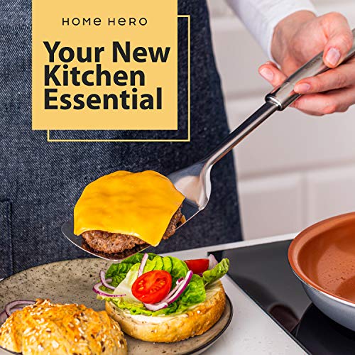 image for Home Hero Stainless Steel Spatula Metal Spatula Flexible Spatula - Tur