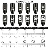 Hotfix stras do rękodzieła, płaskie kryształy, kryształy, kamienie szlachetne do ubrań, butów, torby, dekoracja, przezroczyste, SS30 / 6,4 mm / 288 szt
