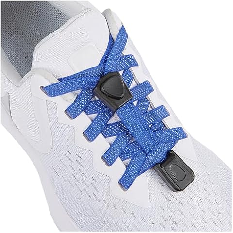 anan520 Tieless Elastic Shoe Laces - No Tie Shoelaces System with Elastic Laces Blue Cover