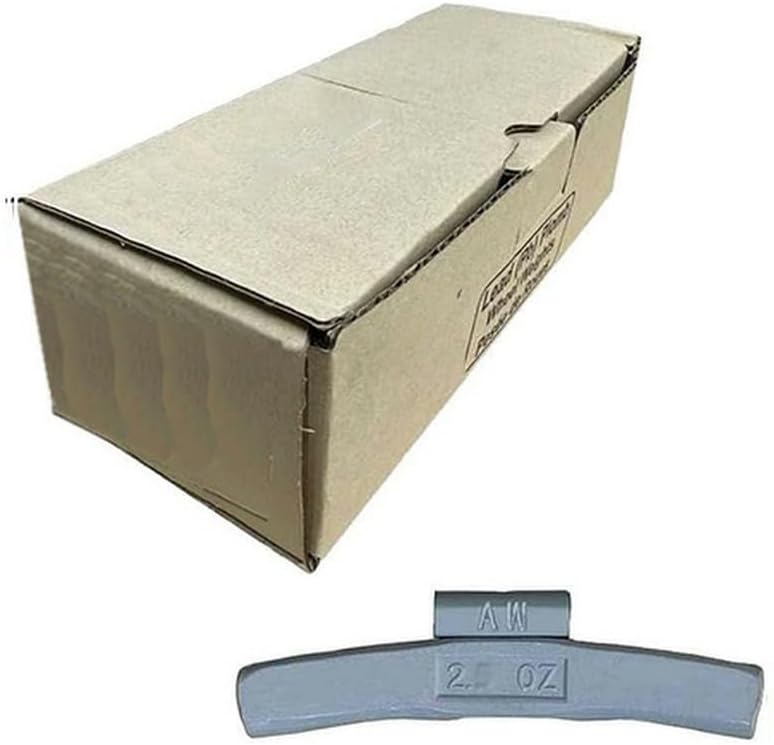 Generic Clip-on Wheel Weights AW Coated Lead Series - .25 oz to 3.00 oz - 25 Pack per Box (0.25 oz.)
