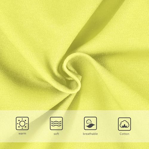 Joisal Toddler Underwear Floral 2t Cotton Girl Panties Cute Funny Underpants Briefs Bright Yellow3