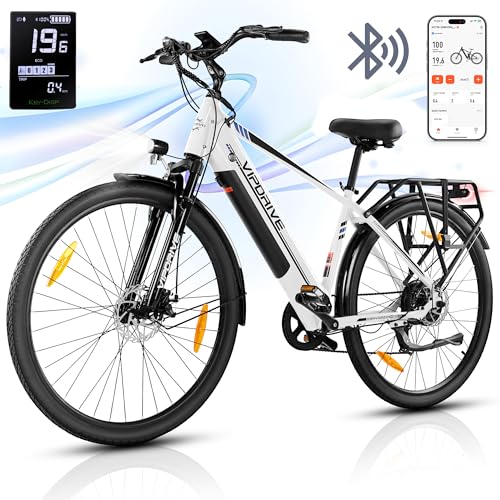 Vipdrive E Bike, E-Bike für Damen und Herren, Electric Bike mit 48V 15Ah...