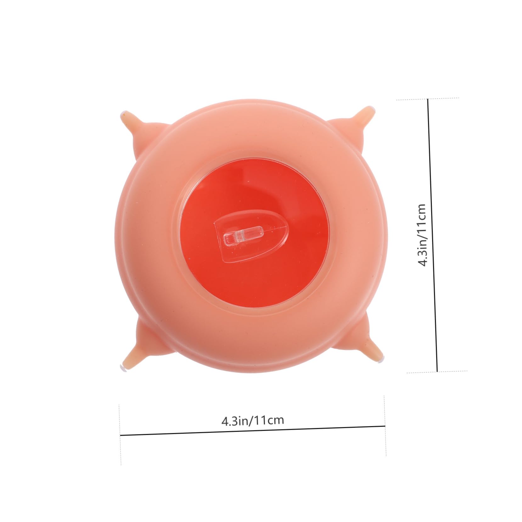 ibasenice Biberon per Cuccioli e Gattini in Silicone, Rosa, Resistente alle Alte Temperature, Facile da Pulire, per L’Alimentazione di Piccoli Animali