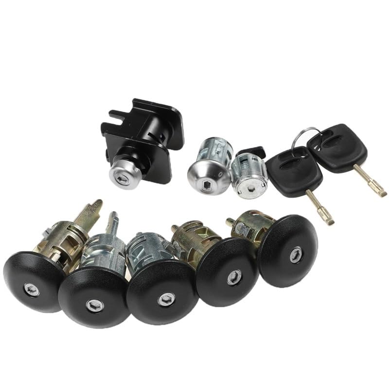 Cylindre de serrure d'allumage Ford Transit Connect 2002-2013 avec clé