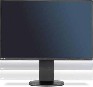NEC MultiSync EA245WMi- 2 شاشة كمبيوتر سوداء مسطحة عالية الدقة مقاس 24 بوصة