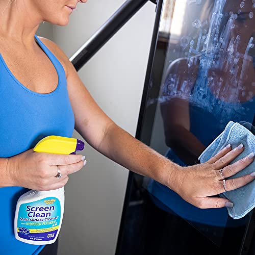 Image of Invisible Glass 92013-4PK Screen Clean Multi-Surface Cleaner for Phones, Tablets, Laptops, Monitors, Screens, TVs, Electronics, Eyewear, and More, Safe on Delicate Surfaces, 16 Fl Oz, Pack of 4