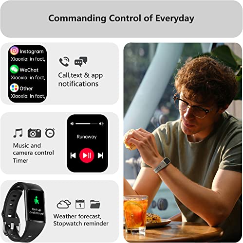 Fitvii Fitness Tracker With 24/7 Heart Rate And Blood Pressure Monitor, Blood Oxygen Hrv Sleep Tracking Smart Watch, Calorie Step Counter Ip68 Waterproof Pedometer Activity Tracker For Women Kids #TOP4