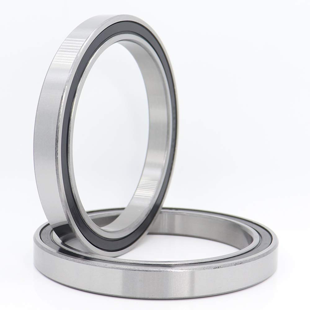 JIYAMI'EN EL-Zhou 6813 2RS ​​Gorge Profonde roulements à Billes ABEC-1 métrique Mince Section Roulements 61813RS 6813RS 4PCS Chrome précision en Acier Roulement 65x85x10MM