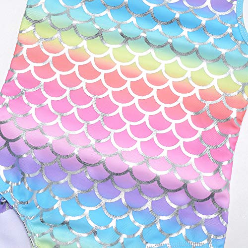 Image of QPANCY Girls Swimsuits Unicorn Bathing Suits Toddler Kids One Piece Swimwear