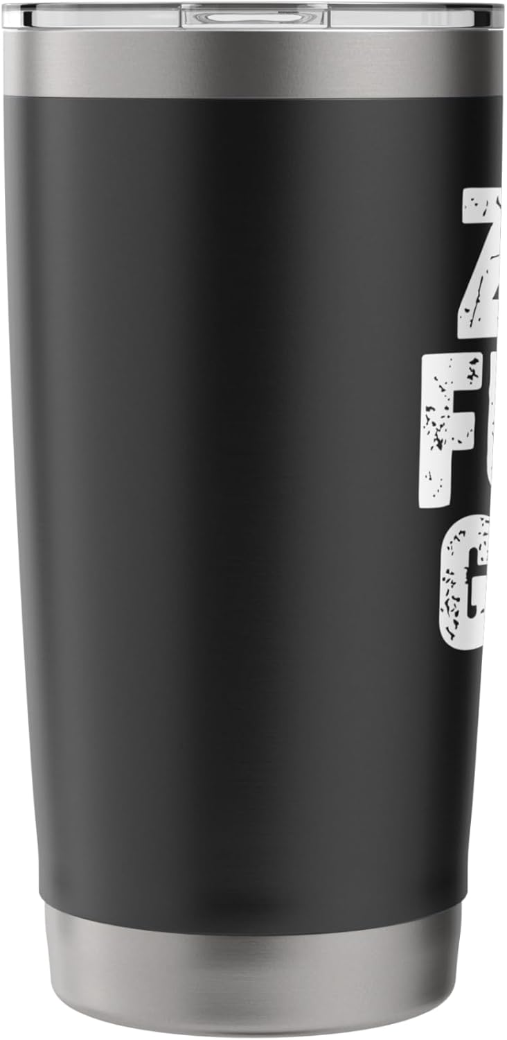 ZERO FUCKS GIVEN Stainless Steel Insulated Tumbler - Image 4