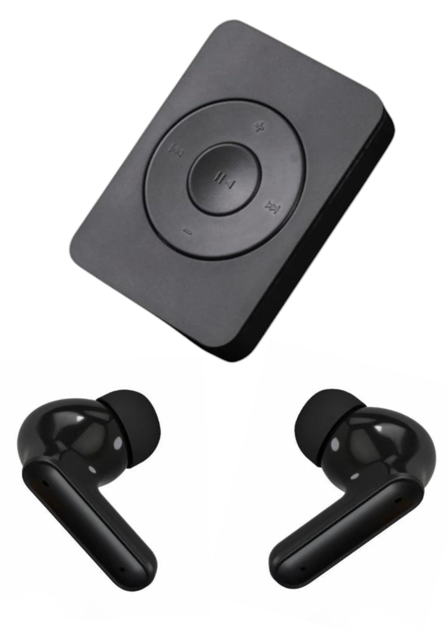 Xzor® Bluetooth Media Player with Wireless Earbuds, Built-in Speaker, Automatic Pairing, Rechargeable MP3 Player