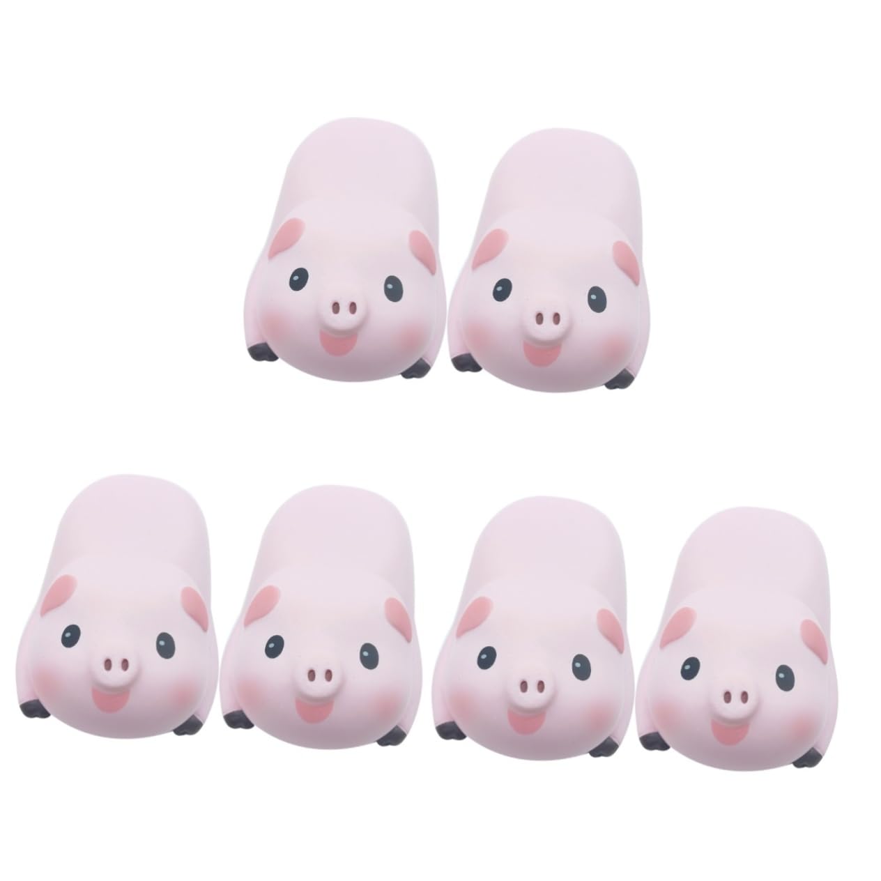Lurrose 6pezzi Mouse Poggiapolsi Memory Foam Cuscino Per Rosa Comfort e Ottimali Per La Scrivania