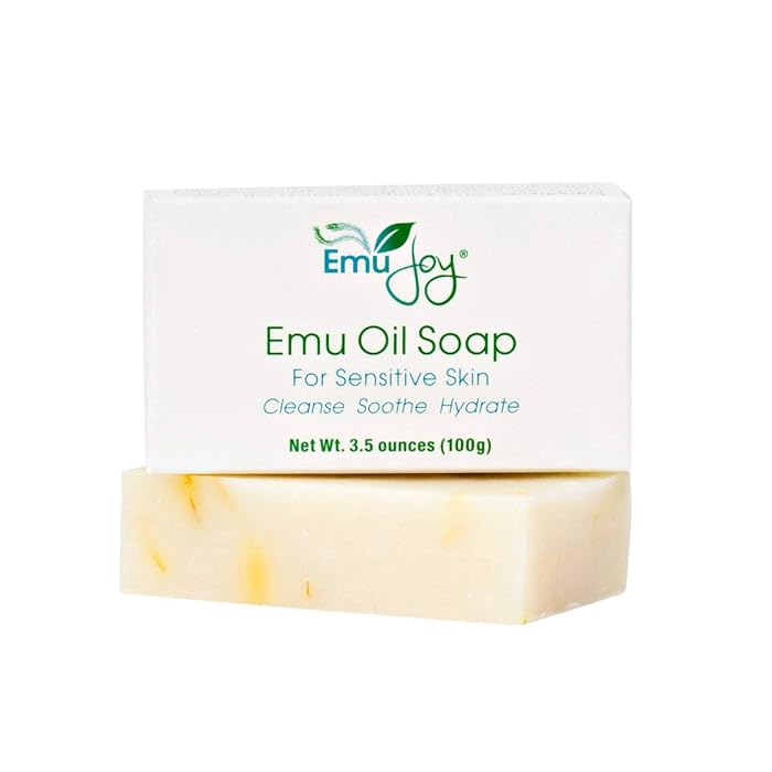 Buy Emu Oil Soap for Sensitive Skin Gentle Cleanser for Dry Irritated